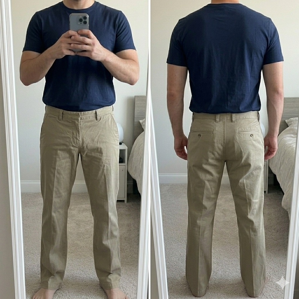Mountain Khakis Men's 36x36 Relaxed Fit Khaki Chino Pants Tan Outdoors Hiking